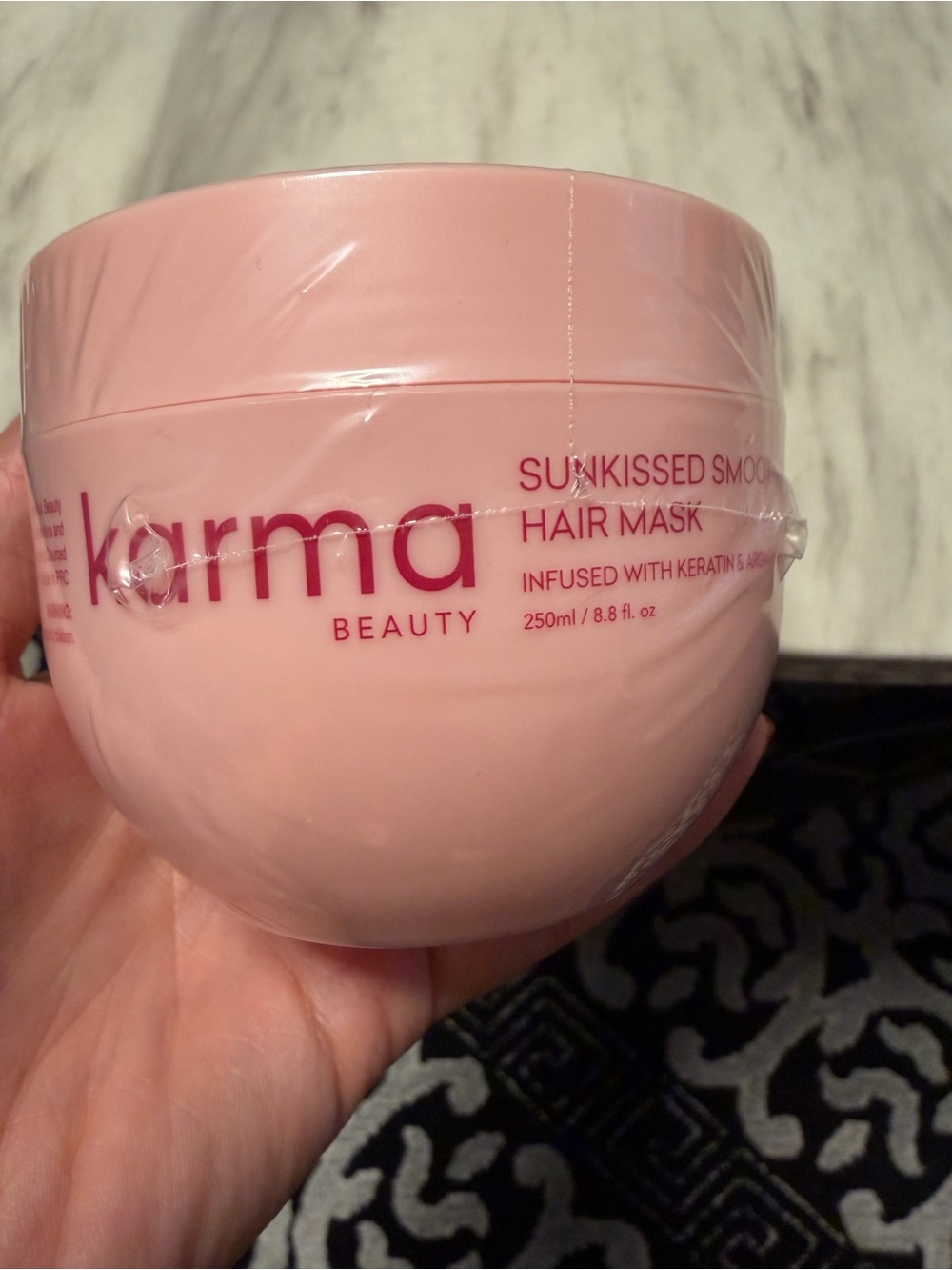 Sunkissed Smooth Hair Mask - Soft Pink